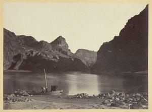 Black Canyon, Colorado River, from Camp 8, Looking Above