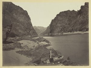 Black Canyon, Colorado River, Looking Above from Camp 7