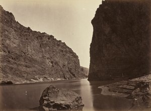 Black Canyon, Colorado River, Looking Below, Near Camp 7
