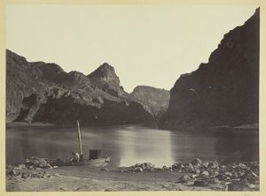 Black Canyon, Colorado River, from Camp 8, Looking Above by Timothy O