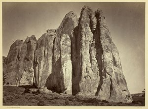The South Side of Inscription Rock by Timothy O