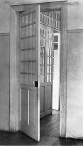 Open Doors, Mexico City, c.1925 by Tina Modotti