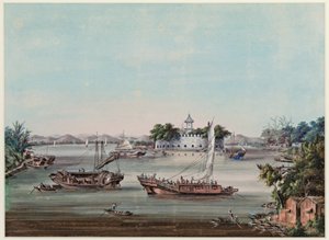 Dahuangjiao Fort, Pearl River by Tingqua
