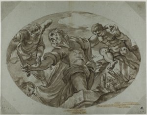 Sacrifice of Isaac by Tintoretto
