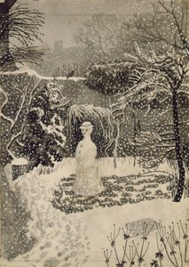 Snow-woman by Tirzah Ravilious