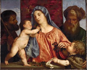 Madonna with Cherries