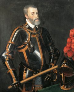 Portrait of Charles V of Hasburg, Emperor of the Holy Roman Empire by Titian (c.1488 1576)