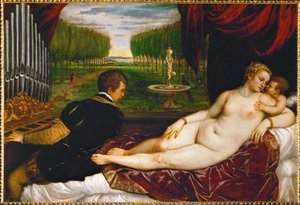 Venus, Cupid and an Organist