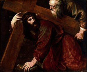 Christ and Simon the Cyrenean