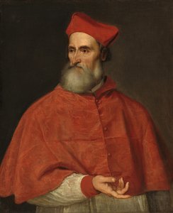Portrait of Cardinal Pietro Bembo by Tiziano Vecelli