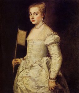 Portrait of a Lady in White by Titian