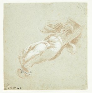 Flying Putto by Tizian