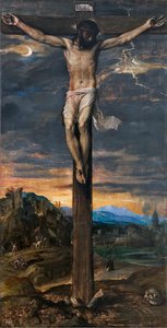 Christ on the Cross, c1565 by Tiziano Vecelli