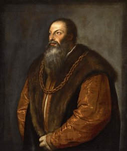 Portrait of Pietro Aretino, c. 1537