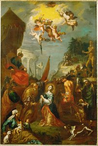 The Martyrdom of Saint Dorothea, around 1656 by Tobias Pock