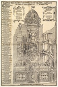 Astronomical Clock in the Cathedral in Strasbourg, 1574