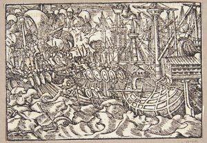 Gaius Duillius Triumphs in a Naval Battle Over the Carthaginians