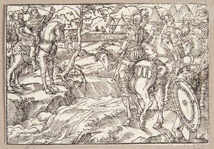 The Meeting Between Hannibal and Scipio by Tobias Stimmer