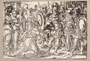 Sofonisba Kneels and Pleads with Masinissa