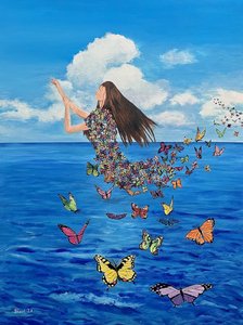 Ocean Butterfly Transformation by Tom Blood