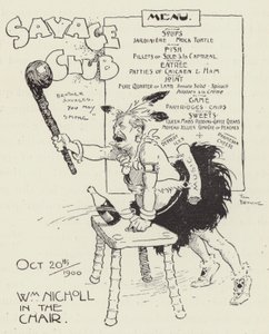 Savage Club by Tom Browne