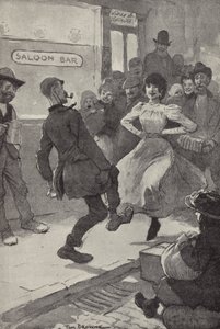 She Dances with a Certain Rough Gracefulness by Tom Browne
