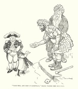 "Take this, and keep it carefully," Magog warned her solemnly by Tom Browne