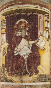 St Jerome, Church of San Nicolo, Treviso by Tomaso da (late 15th century) Modena