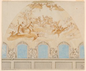 Project for a Fresco in the Dome of the Cathedral in Citta di Castello