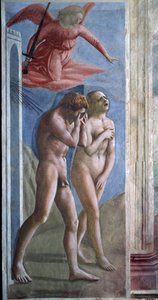 Adam and Eve Expelled from Heaven by Tommaso Masaccio