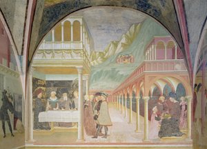 The Banquet of Herod, from the Cycle of the Life of St John the Baptist