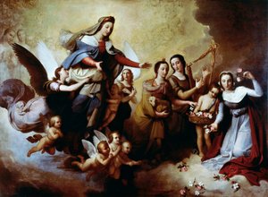 Apparition of Virgin to St Stanislaus Kostka