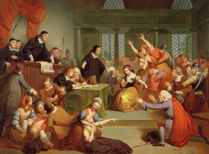 The Trial of George Jacobs, 5th August 1692 by Tompkins Harrison Matteson