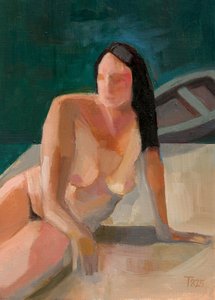Bather and Boat