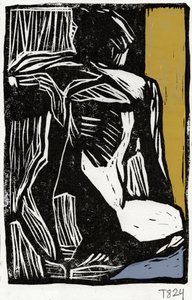 Expressive Abstract Figure by Tore Bahnson