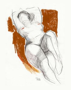 Expressive Nude Sketch