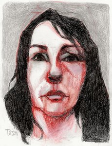 Expressive Woman Portrait