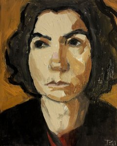 Intense Female Portrait by Tore Bahnson