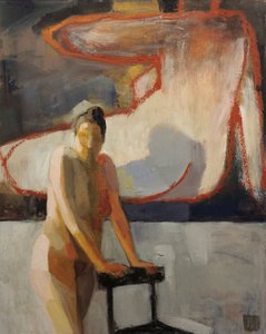 Nude Figure Study by Tore Bahnson