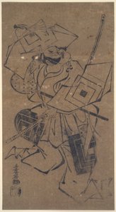 Ichikawa Danjuro II in an aragoto role (rough play) by Torii Kiyomasu