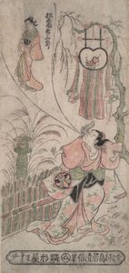 Actor Segawa Kikunojō imaging Matsushima Kichisaburō