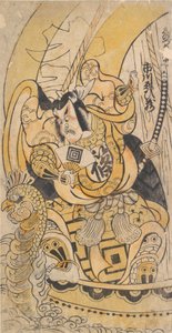 Second Ichikawa Danjuro, 5th month, 1736 by Torii Kiyomasu I