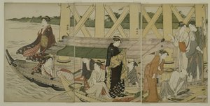 Pleasure Boats below Azuma Bridge