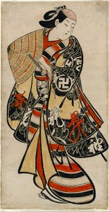 The Actor Takii Hannosuke as an Effeminate Youth by Torii Kiyonobu I