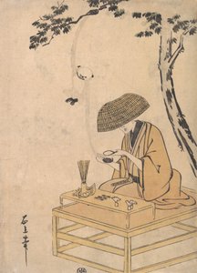 The Magnifying Glass by Toriyama Sekien