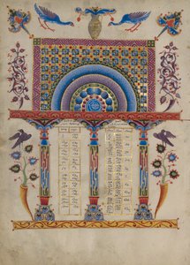 Canon Table Page by Toros Roslin