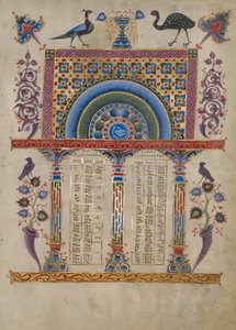 Canon Table Page by Toros Roslin
