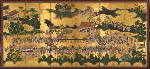 Horse Race at the Kamo Shrine, 1615-50