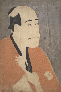 Arashi Ryuzo I as Ishibe Kinkichi in the Play Hana Ayame Bunroku Soga