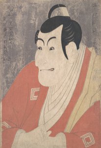 Ichikawa Ebizo IV as Takemura Sadanojo in the Play Koinyobo Somewake Tazuna by Toshusai Sharaku